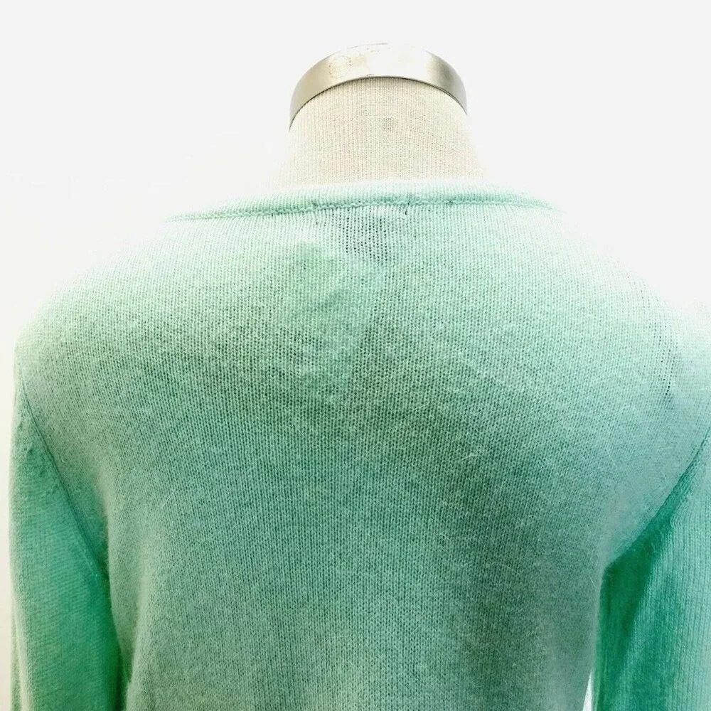 NWT H&M BASIC Women Long Sleeve Open Front Green Casual Cardigan Sweater Small - Picture 6 of 12